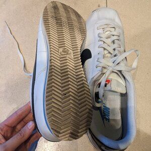 Nike White Cortez Sneakers 12.5